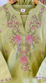 Pure cotton embroidered suit set