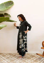 Heavy rayon stylish kurta pant