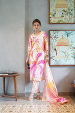 Pretty pretty dola silk suit set paired with gorgeous silk dupatta