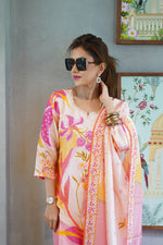 Pretty pretty dola silk suit set paired with gorgeous silk dupatta