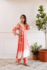 Heavy rayon digital printed kurta pant