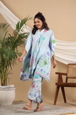 Stylish n elegant pure cotton kaftan set