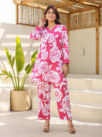 Beautiful shifli V neck cotton co ord sets