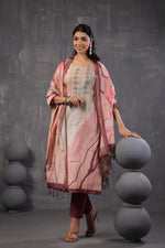 Pretty pretty silk suit set with lining