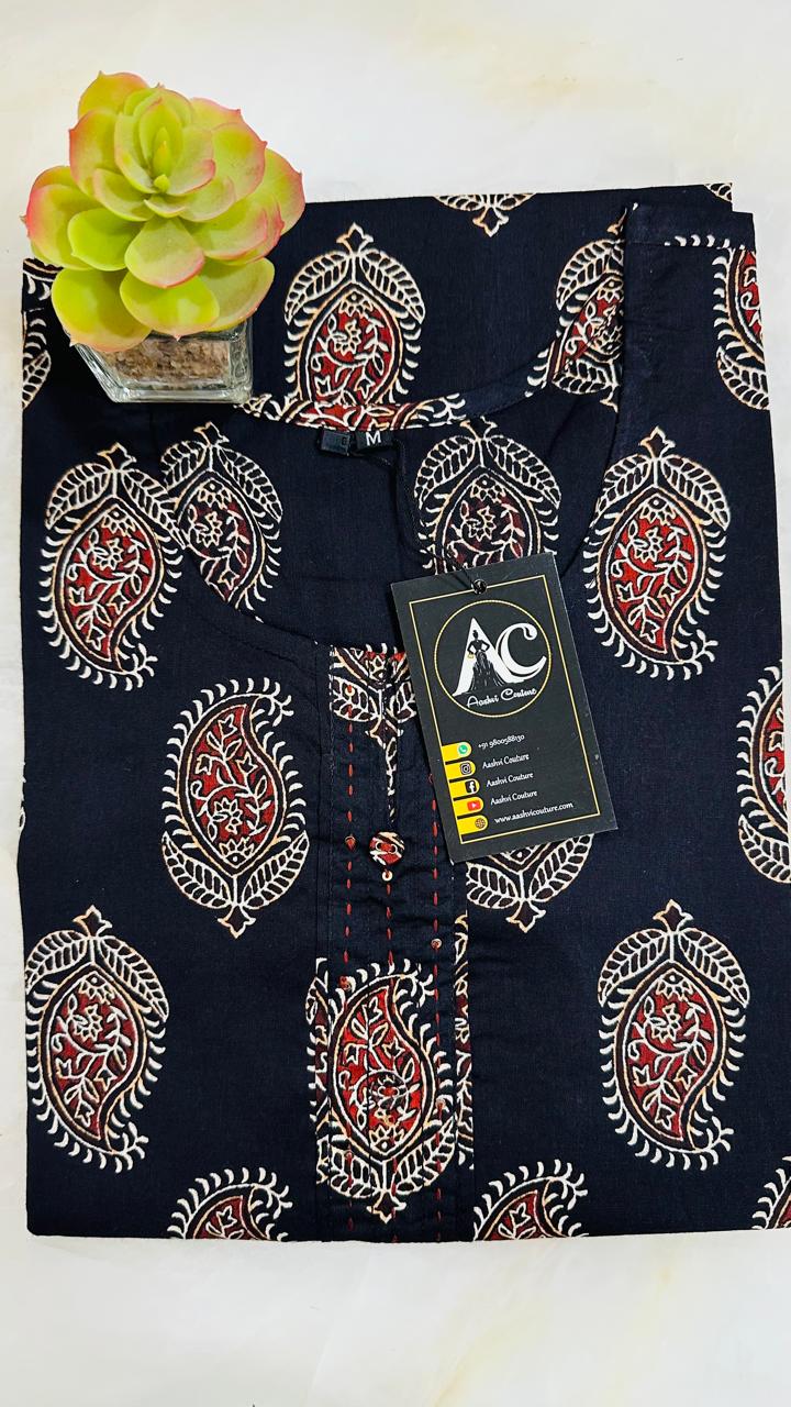 Beautiful cotton kurta in paisley