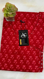 Beautifulcotton kurta in angrakha