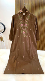 Beautiful cotton embroidered suit set