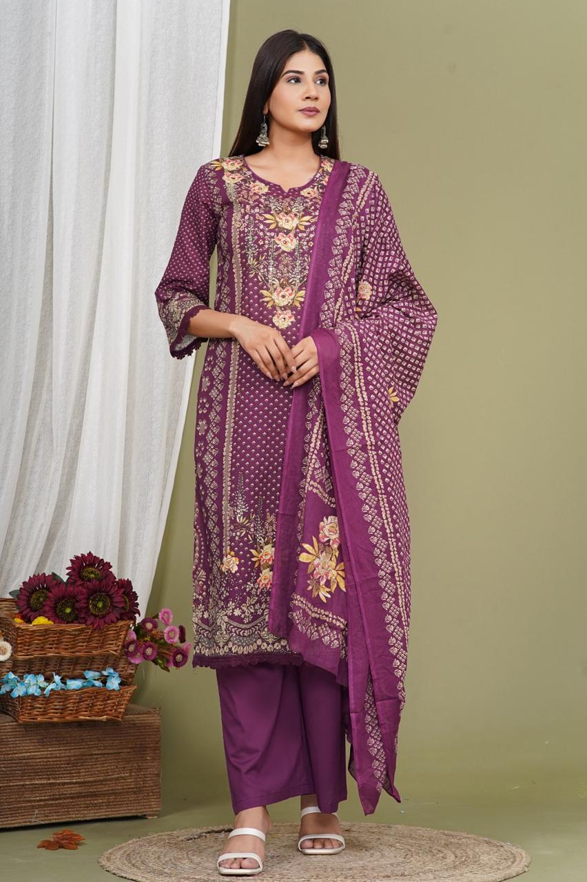 Beautiful cotton suit set