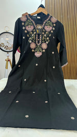 Premium cotton embroidered suit set