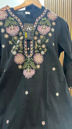 Premium cotton embroidered suit set