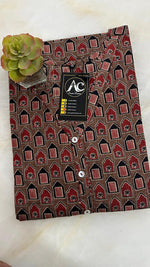 Beautiful V neck cotton kurta