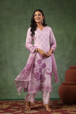 Pretty dola silk lining suit set