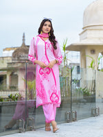 Pure butter muslin silk digital printed suit set