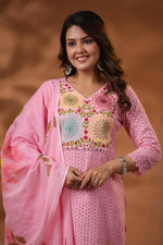 Gorgeous shifli pink suit !! Wow wala piece