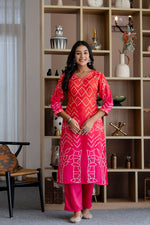 Pretty muslin in gorgeous ombré effect kurta pant