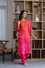 Pretty muslin in gorgeous ombré effect kurta pant