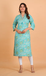 Premium modal v neck kurta