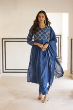 Pretty Mul chanderi lining suit set