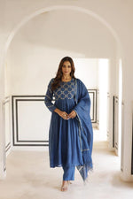 Pretty Mul chanderi lining suit set