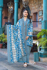 Designer cotton suit set