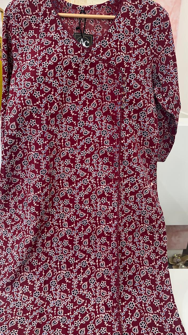 BeautifulCotton angrakha kurta