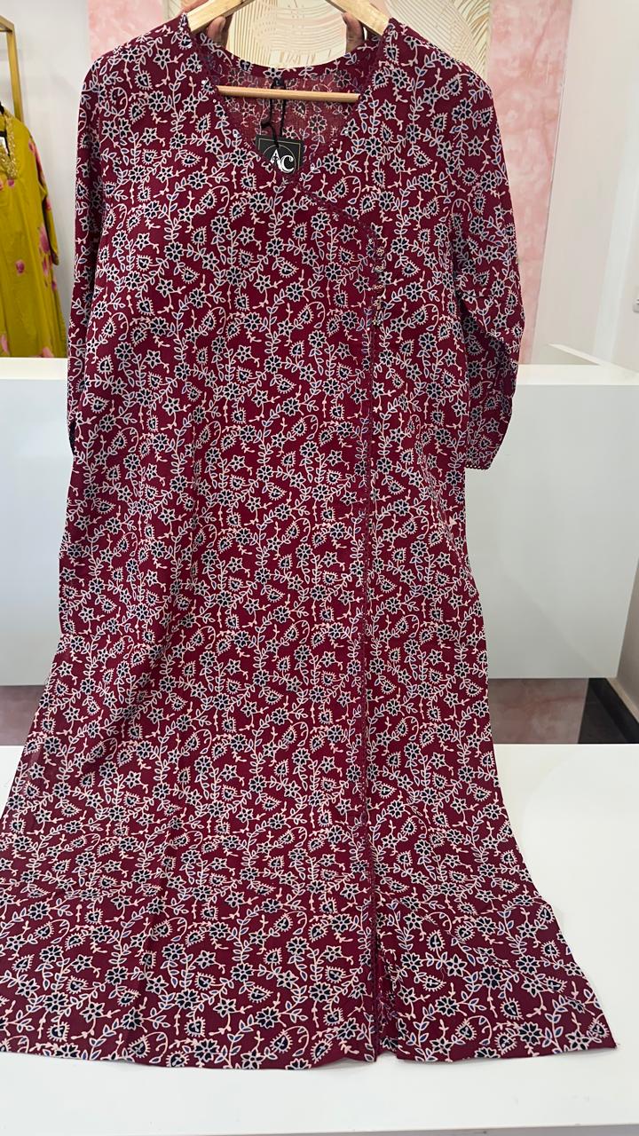 BeautifulCotton angrakha kurta