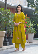 Pretty cotton embroidery co ord set