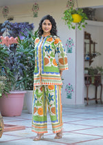 Gorgeous digital printed co ord set in cotton