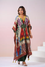 Pure crepe Patola printedkaftan