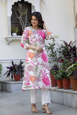 Pretty pretty digital printed kurta pant