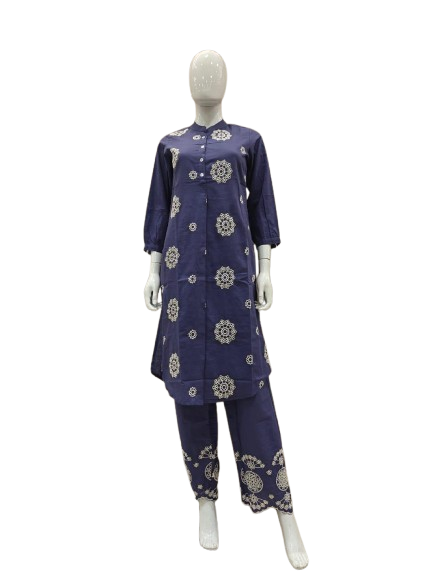 Shifli cotton with lining co ord set