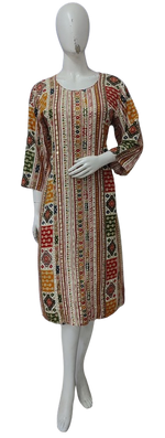 Premium rayon embellished kurta