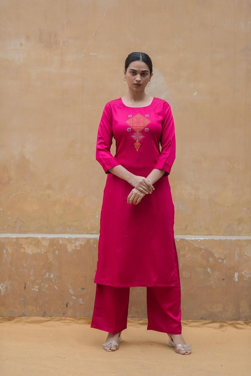 Pretty gaji silk kurta pant