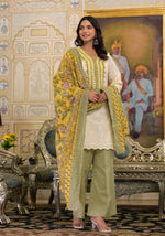 Designer shifli cotton suit set