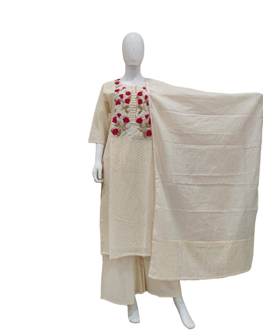 Gorgeous shifli cotton suit set